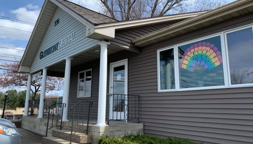 Outside view of Glenmont Dental